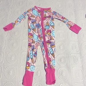 Little Sleepies Zippy sleeper 3-6M (EUC)